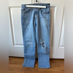 Levi’s straight leg jeans